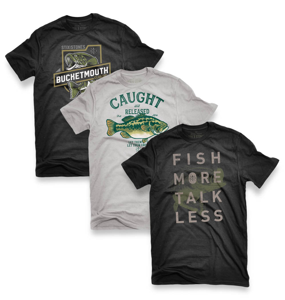 The True Angler 3-Pack Bass