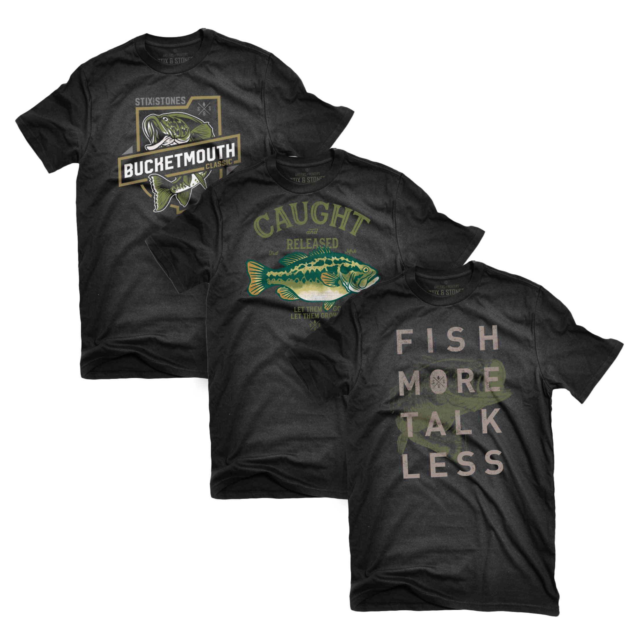 The True Angler 3-Pack Bass