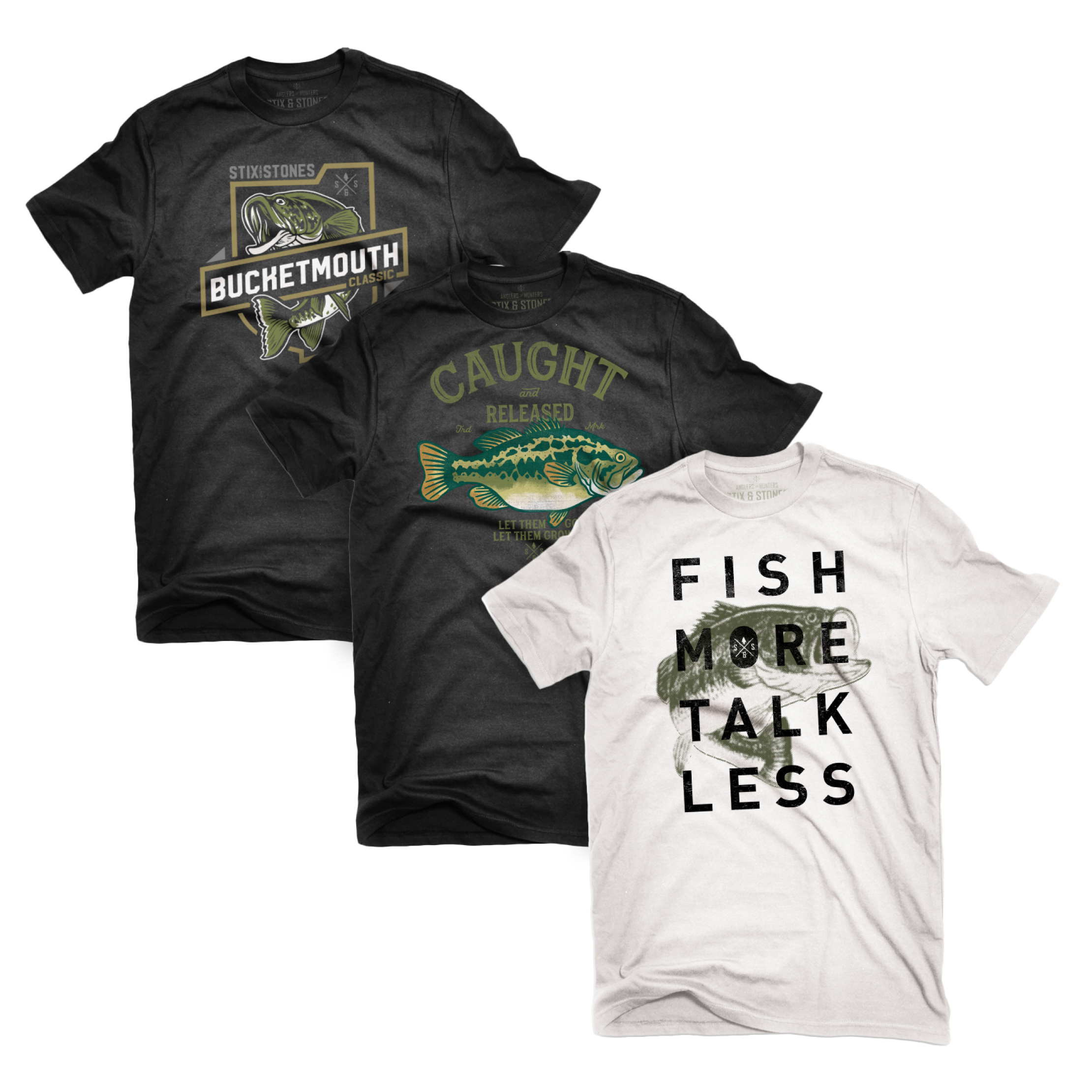 The True Angler 3-Pack Bass