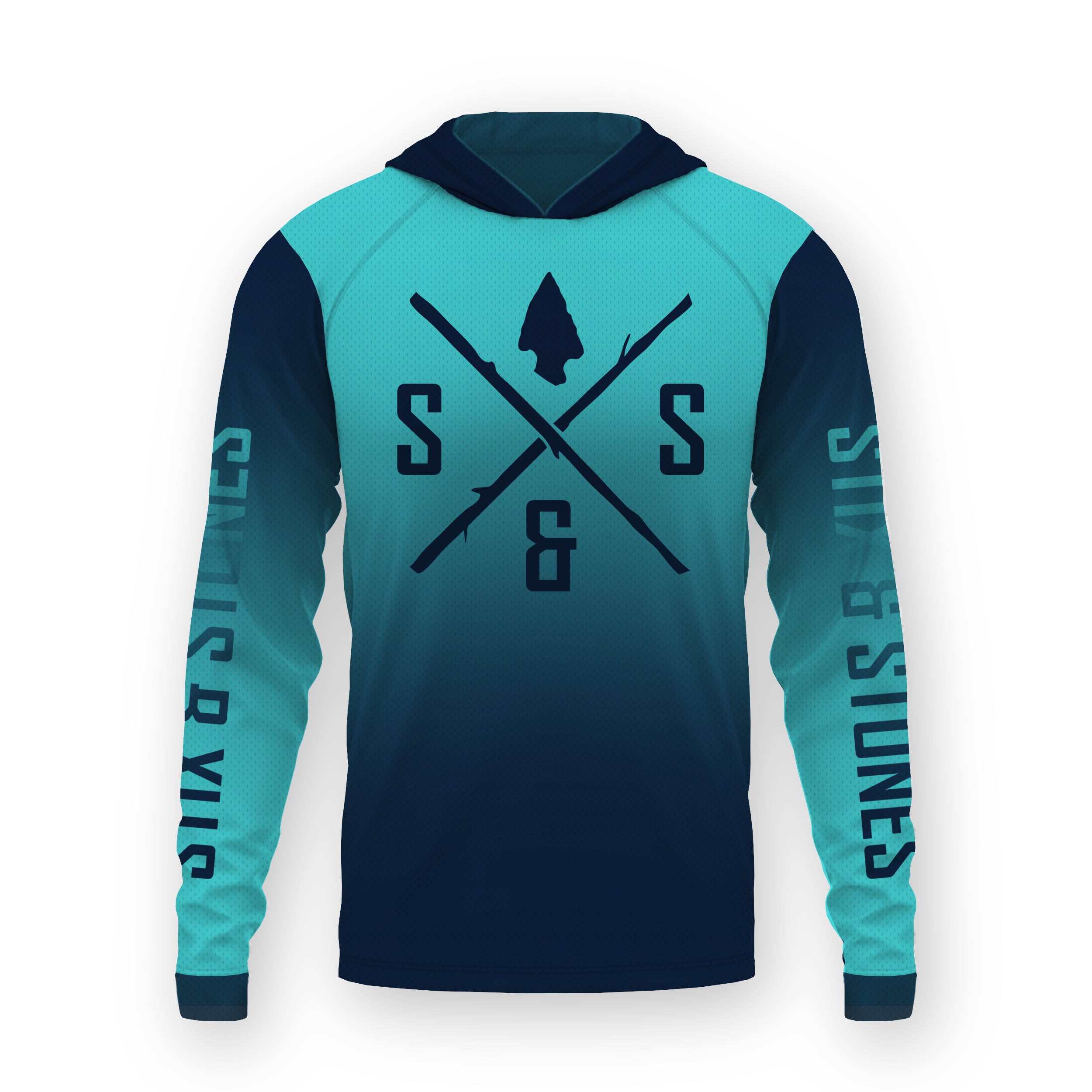 SNS LOGO Aqua & Navy