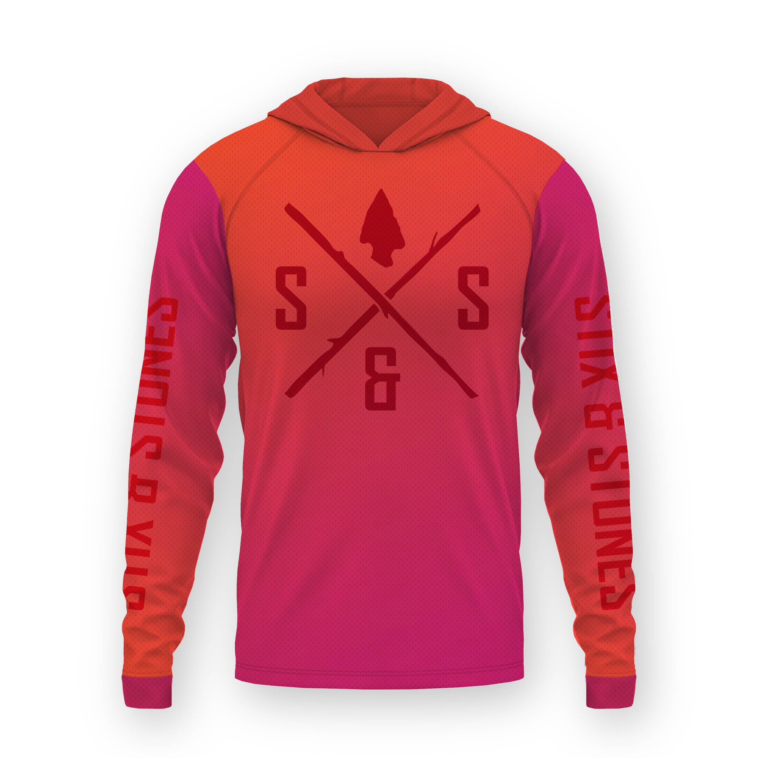 SNS LOGO Orange & Red