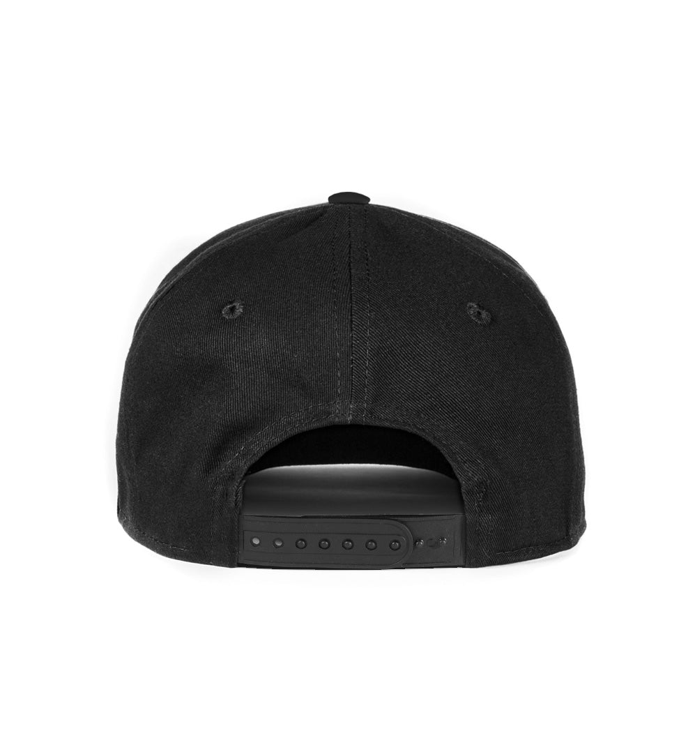 Outdoor Hats, Brown full fabric hat, Black logo 