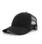 Outdoors hat, Mesh hat, Black on black, Black logo 