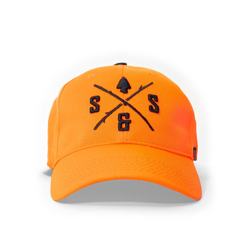 BLACK LOGO BLAZE HAT