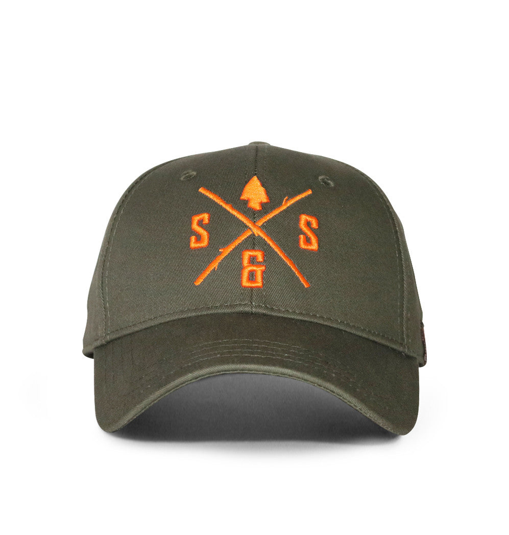 BLAZE LOGO MILITARY GREEN HAT