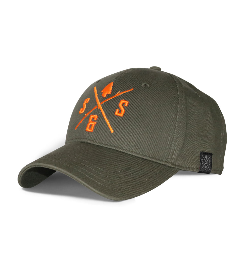 BLAZE LOGO MILITARY GREEN HAT