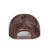 Outdoor hats, White and brown mesh back hat, light pink logo