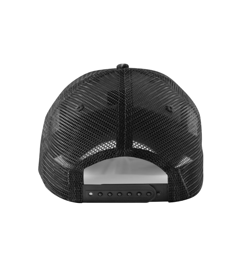 WHITE LOGO BLACK  HAT